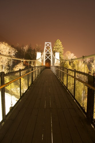 Pont et chute